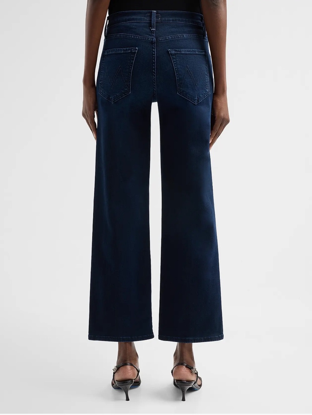 MOTHER The Mid-Rise Rambler Zip Ankle Jeans Night in Venice Size 28 - Picture 2 of 7